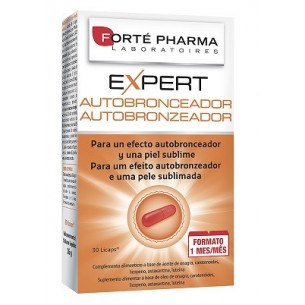 Forte Pharma Expert Autobronceador 30 licaps (1 mes) 