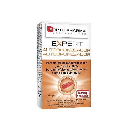 Forte Pharma Expert Autobronceador 30 licaps (1 mes) 
