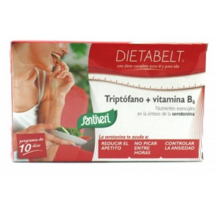 Santiveri Dietabelt Tryptophan + Vitamin B6 40 Capsules