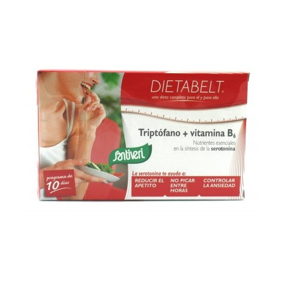 Santiveri Dietabelt Triptófano + Vitamina B6 40 Cápsulas