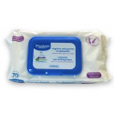 Mustela Cleaning and Softening Wipes 70 units