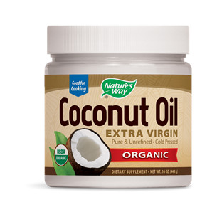 Coconut oil Efagold 400 grams Nature's way