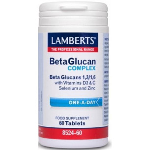 Lamberts Beta Glucans Complex 60 capsules (One-Day)