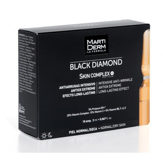 MartiDerm Black Diamond Skin Complex 10 facial ampoules