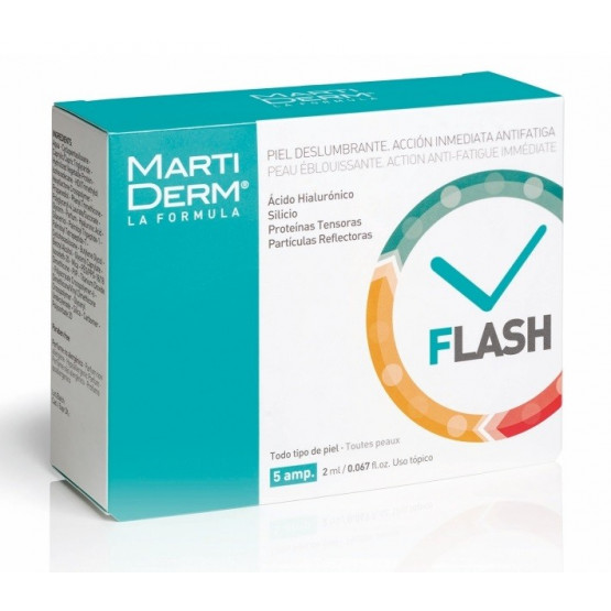 Martiderm Flash - 5 ampoules all skin types