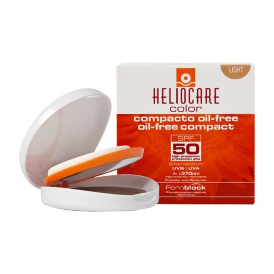 Heliocare Color Compacto Oil free Light SPF 50 Pieles normales a grasas