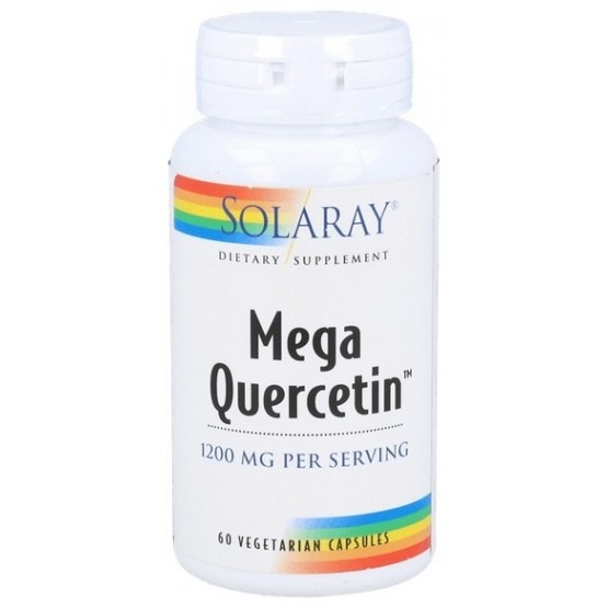 Solaray Mega Quercetin 600 mg 60 cápsulas