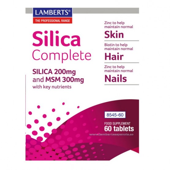 Lamberts Silica complete Cabellos, piel, Uñas 60 comprimidos