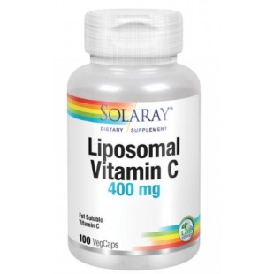 Solaray Liposomal Vitamina C 400mg 100 cápsulas Vegetales