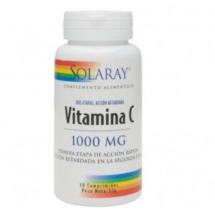 Solaray Small Vitamin C 1000 mg 30 tablets