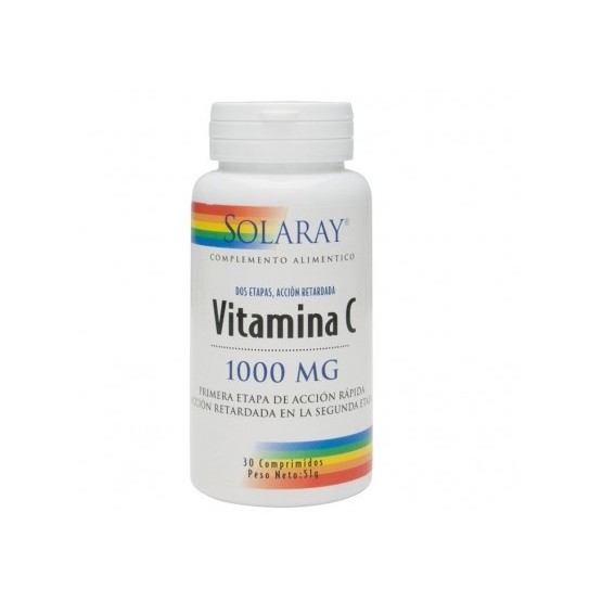Solaray Small Vitamin C 1000 mg 30 tablets