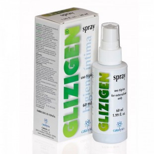 Glizigen Spray Intimo 60ml. Tratamiento del papiloma virus y herpes genital.