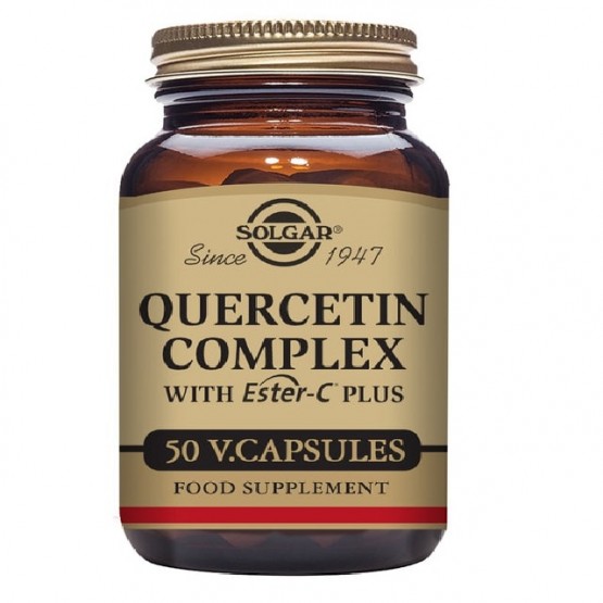 Solgar Quercitina Complex 500 mg con Ester-C 50 capsulas vegetales