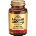 Solgar Taurina 500mg 50 capsulas. Aminoacidos. 