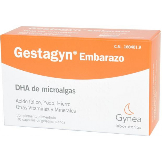 Gynea Gestagyn Pregnancy (folic acid, vitamins) 30 capsules.