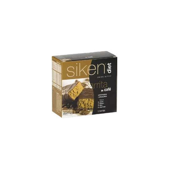 Siken Diet Coffee Bars 5 units. Method dietline