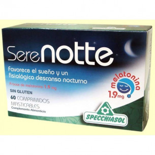 Specchiasol Serenotte melatonin 1.9mg 60 tablets.