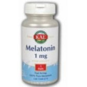 Solaray Kal Melatonina 1mg 120 comprimidos. Insomnio 