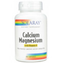 Solaray Calcium / Magnesium Citrate 90 Capsules