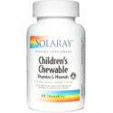 Solaray CHILDREN'S CHEWABLE (cherry flavor) 60 tablets