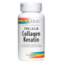 Solaray COLLAGEN KERATIN 60 comprimidos