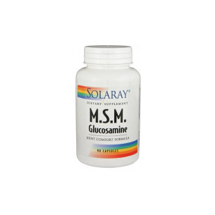 Solaray MSM AND GLUCOSAMINE 90 cápsulas