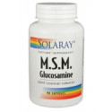 Solaray MSM AND GLUCOSAMINE 90 cápsulas
