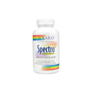 Solaray SPECTRO Multi-Vita-Min vegetariano 60 cápsulas