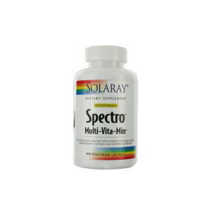 Solaray SPECTRO FORTE Multi-Vita-Min vegetariano 180 cápsulas