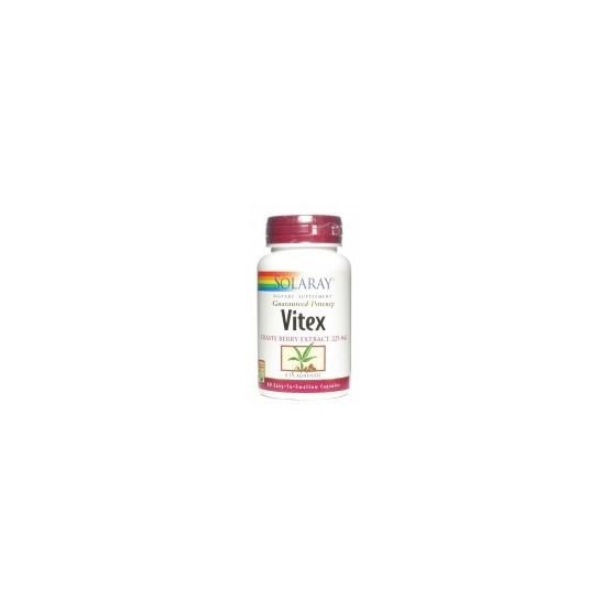 Solaray VITEX (sauzgatillo) 60 cápsulas