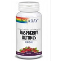 Solaray Raspberry Ketones 100 mg 30 cápsulas.