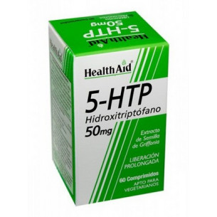 Health Aid 5-HTP (5-Hydroxytryptophan) 50 mg 60 tablets.
