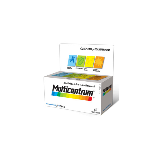 MULTICENTRUM 60 comprimidos