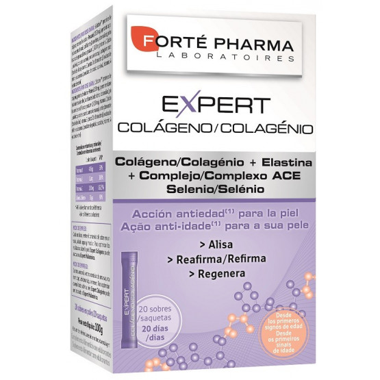 Forte Pharma Expert Colágeno 20 sticks.