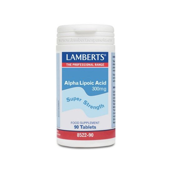 Lamberts Ácido Alfa Lipoico 300mg 90 comprimidos (Ácido Tióctico)