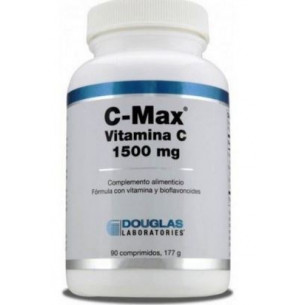 Douglas C-Max Vitamina C 1500 mg. Liberación prolongada 90 comprimidos